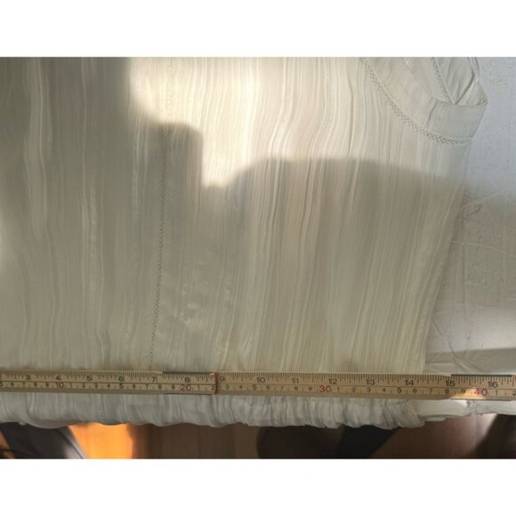 Parker Revolve Bruna Ruffled Tiered Crinkle Mini Dress Eyelet Halter Top Lined S - Picture 15 of 16